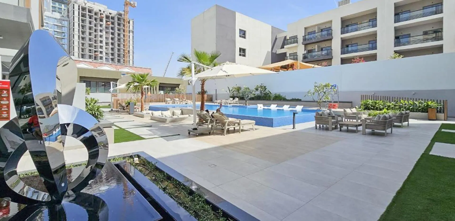 Apartment Chic Studio In Oxford Terraces With Pool & Gym Dubai
